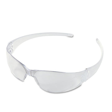 MCR™ Safety Checkmate Wraparound Safety Glasses, Clr Polycarbonate Frame, Coated Clear Lens, 12-box freeshipping - TVN Wholesale